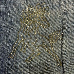 Old Navy Silver Horse design Jeans, sz 1 Short